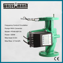 Bombas de água de circulação interno frequência controle com portas flangeadas