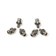 Stainless Steel SEM Screws With External Tooth Washers