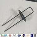 Factory customized Galvanized tent stake Garden Pegs landscape staples Garden staple