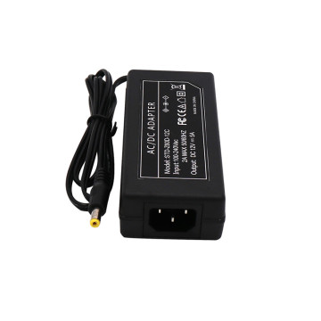 Desktop type 12V DC DVR CCTV Power Adapter