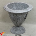 Rust Grey Decorative Antique Metal Vintage Garden Urns