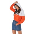 Contrast Women's Fashion Hoody