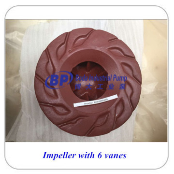 Centrifugal Anti Abrasion Slurry Pump Parts Impeller