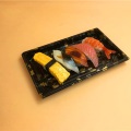 Japanisch-Stil-Muschelschale Blattgold Sushi-Box