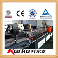 plastic recycling twin screw pelletizing extruder CE ISO