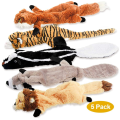 5 pack deux jouets de chien d&#39;animaux mignons couinants