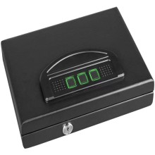 Fingerprint Portable Car Pistol Safe Box