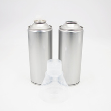 Customizable refillable empty oxygen aerosol tin can