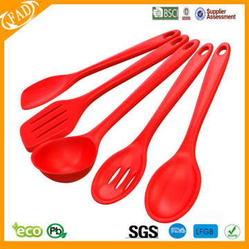 conjunto de utensílios de cozinha e cozinha de silicone de qualidade alimentar