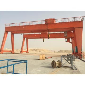 heavy-duty building lifting machine 20t double girder gantry crane