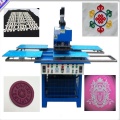 Silicone logo moulding machine onto clothes