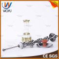 Shock Wave Stainless Steel Shisha Hookah Charcoal Water Pipe Smoking Tobacco