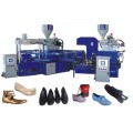 2 Farbe PVC Schuhe Injektionsmaschine