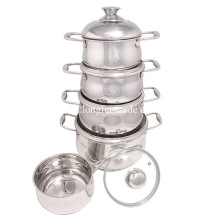 Stainless Steel Cookware Set, Pot Set, Soup Pot, Casserole, Kitchenware