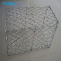 Galvanisé hexagonal tissé gabion boîte prix