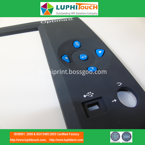 Optima VT Testing Equipment Rubber Keypad