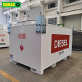 2000 Liter double wall steel diesel oil tank