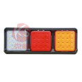 LED Trailer Light Type with Combination Rear LED Tail Light LED Truck Light with Stop Turn Tail Function Square