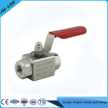 China best-selling SS high Pressure oil and gas ball valve