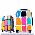 Heat Transfer Printing On Stylish Suitcase