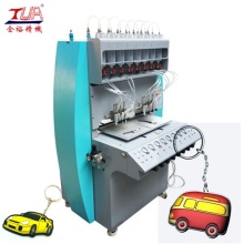 high output PVC plastic keyring tags machine