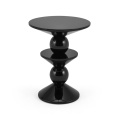 Классический изысканный замечательный дизайн черный боковой стол