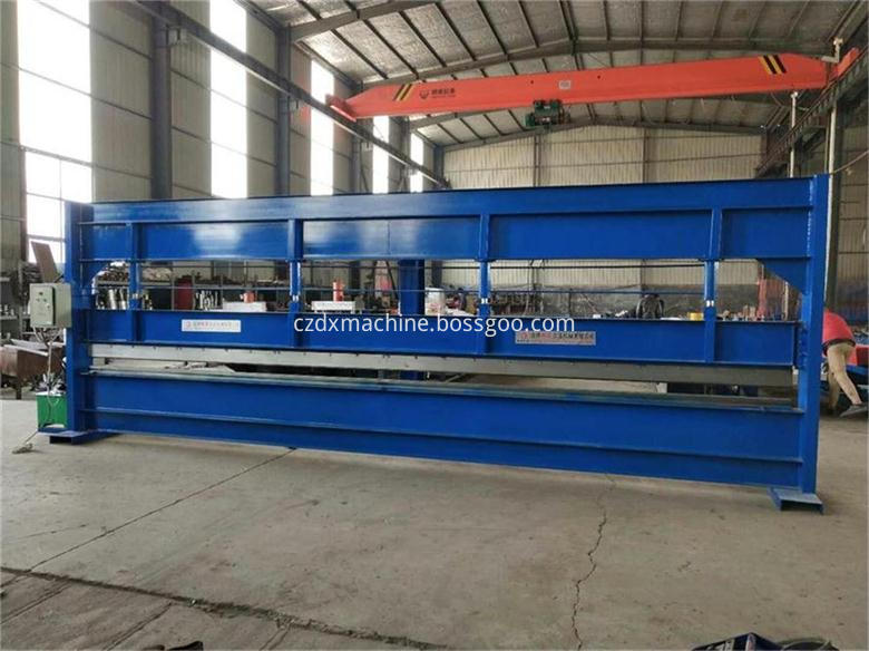 6 meter manual hydraulic bending roll forming machine