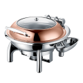 Einzelbuffet Chafing Dish im Speisesaal