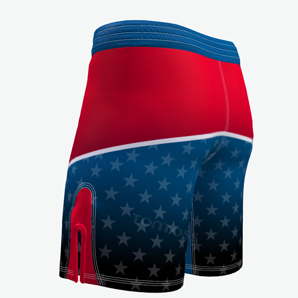 Mens Combat Shorts Side