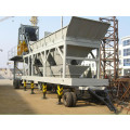 Mobile Tech Ready Mix Concrete Plant On Site