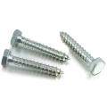 Stainless steel hex head wood screw