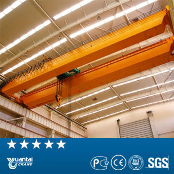 75/20tons Electric dual beam bridge crane with hook used in workshop and warehouse