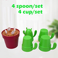 PLA Biodegradable Compostable Cactus Cups Set Mug Productos Artísticos