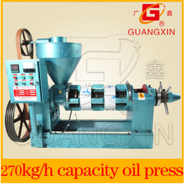 Yzyx120wk Guangxin máquina de prensa de óleo de parafuso 300kg / h máquina de óleo Expeller