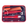 Emergency Survival Kits portable 6 in 1 SoS camping outdoor survival gear kit