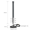 Antenne en fibre de verre à montage fixe omnidirectionnelle 10 dBi LTE