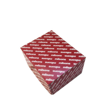 Custom logo printed paper packing cardboard gift box