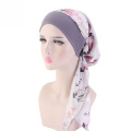 Pirate hat long pattern sexy headwrap muslim