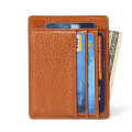 Rfid Blocking Leather Credit Card Holder Bag