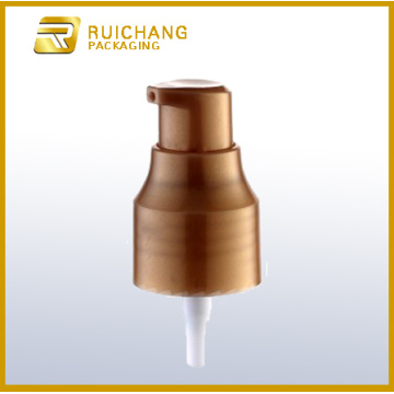 Plastic cosmetic lotion pump for bottles