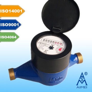 MID Certificated Volumetric Piston Type Brass Water Meter