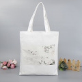 Cotton Canvas  Ink Painting Bag