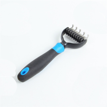 Durable blade dog fur grooming comb