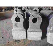 High manganese steel hammer head