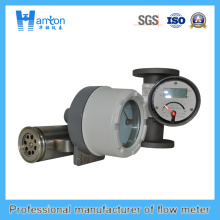 Instalación horizontal Rotámetro de tubo metálico 304 para Dn15-Dn50