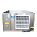 Swimming pool heat pump with stainless steel