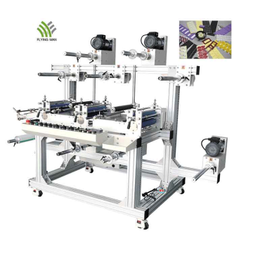 Machine à plastifier automatique à trois places pour PVC/PU/TPU/EVA