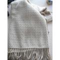 Fashion Knitted Pure Cashmere Blanket