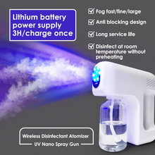 Portable Nano mist spray disinfection gun k5