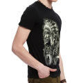 Hot Sale Black 3D Printing T-Shirt